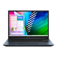 Ноутбук Asus Vivobook Pro 14 OLED/ Intel Core i7-11370H/ 16GB Ram/ 1TB SSD/ GTX 1650 4GB/ 14" 2.8K OLED/ Windows 11 Pro/ Cool Silver
